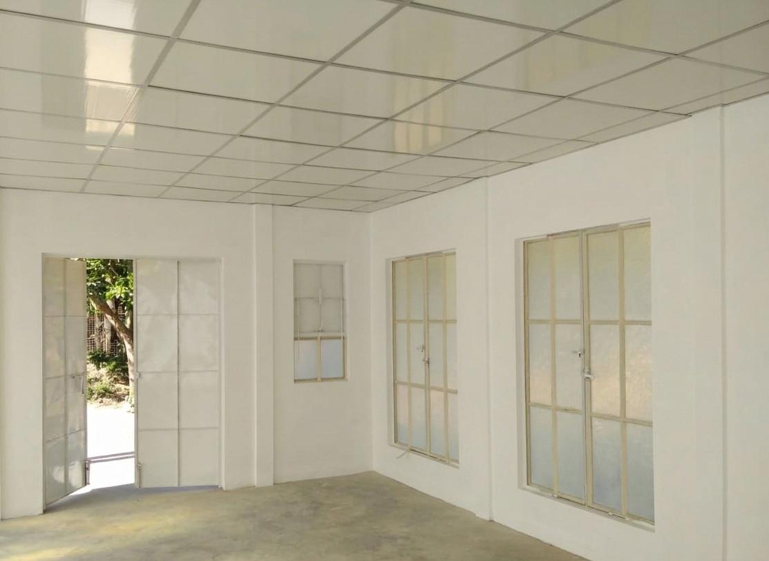 Acrylic Glass Window & False Ceiling